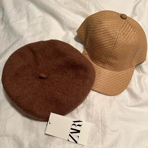 Two ZARA hats